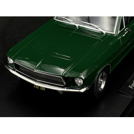 Ford Mustang GT Fastback 1968 "Bullitt" Dark Green 1/18 KK Scale KKDC181391