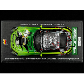 Mercedes-AMG GT3 Evo n°8 24h Nürburgring 2024 1:43 Spark SG943