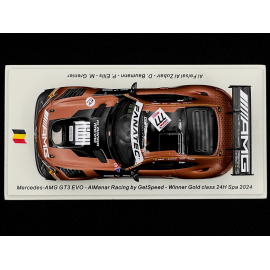 Mercedes-AMG GT3 Evo n°777 Winner 24h Spa 2024 1:43 Spark SB784