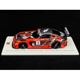 Mercedes-AMG GT3 Evo n°4 Winner 24h Spa 2024 1:43 Spark SB804