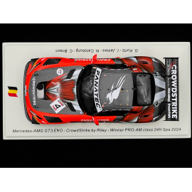 Mercedes-AMG GT3 Evo n°4 Winner 24h Spa 2024 1:43 Spark SB804