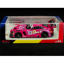 Mercedes-AMG GT3 Evo n°16 24h Spa 2024 1:43 Spark SB811