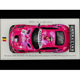 Mercedes-AMG GT3 Evo n°16 24h Spa 2024 1:43 Spark SB811