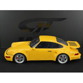 Porsche 911 Turbo S Lightweight Coupé Type 964 1993 Speed Yellow 1:12 GT Spirit GT948