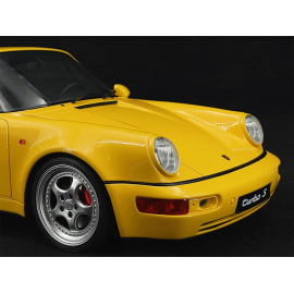 Porsche 911 Turbo S Lightweight Coupé Type 964 1993 speedgelb 1:12 GT Spirit GT948