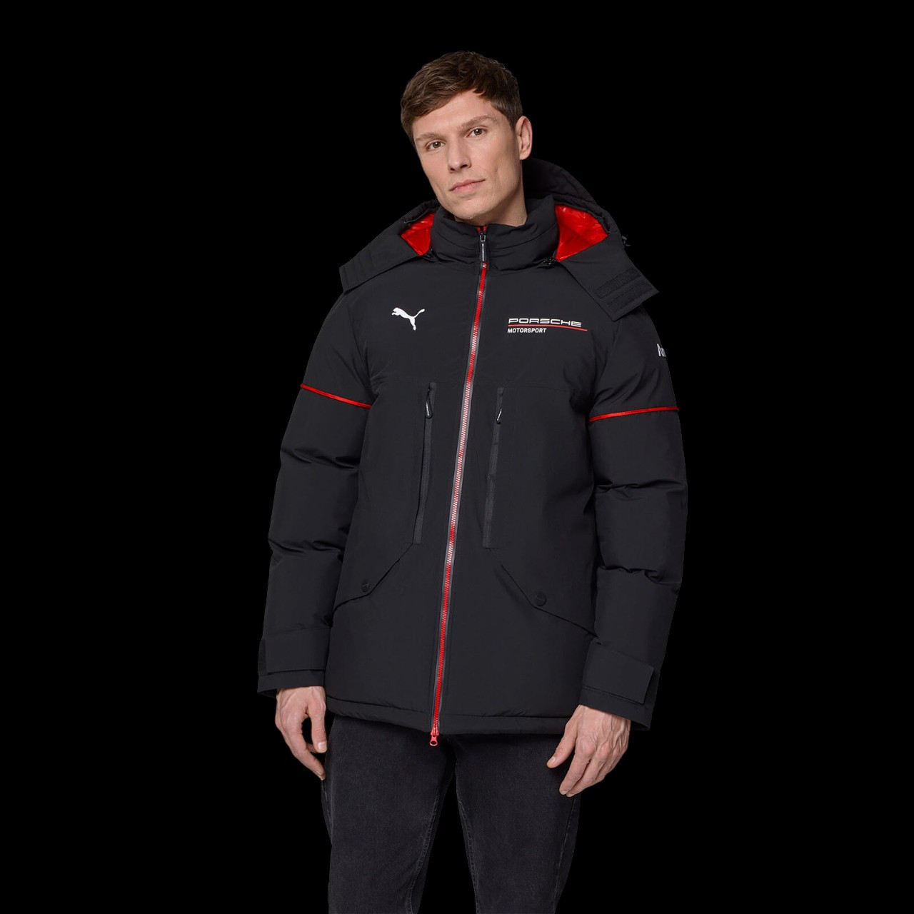 Porsche Jacket Motorsport 6 Black - Puma WAP437SMSR - Unisex