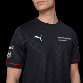 Porsche T-Shirt Motorsport 6 Schwarz – Herren – 701232468-001