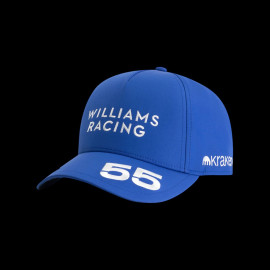 Williams Racing Cap Carlos Sainz 2025 n°55 Blau – 701231866