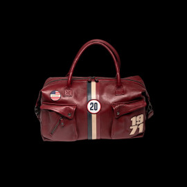 Steve McQueen Set – Jacke Liam + Reisetasche 48H Dark Red – 27671-4010 / 27662-4010