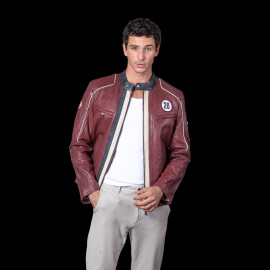 Steve McQueen Set – Jacke Liam + Reisetasche 48H Dark Red – 27671-4010 / 27662-4010