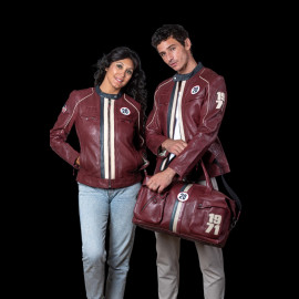 Steve McQueen Set – Jacke Liam + Reisetasche 48H Dark Red – 27671-4010 / 27662-4010
