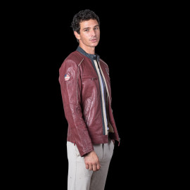 Steve McQueen Set – Jacke Liam + Reisetasche 48H Dark Red – 27671-4010 / 27662-4010