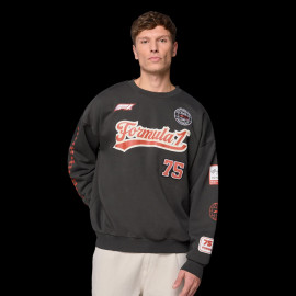 F1 Sweatshirt Heritage 75 Rundhals Schwarz – 701232741-002