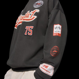 F1 Sweatshirt Heritage 75 Rundhals Schwarz – 701232741-002