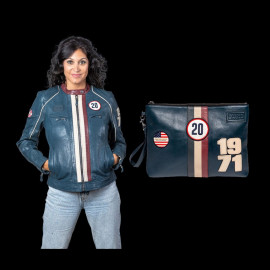 Steve McQueen Women’s Set – Jutta Jacket + Jim 6 Pouch Royal Blue – 27674-0012 / 27660-0012