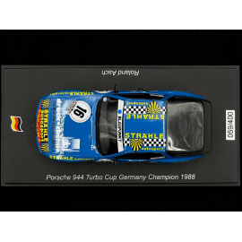 Porsche 944 Turbo Cup N °16 Sieger Porsche Cup Deutschland 1988 1/43 Spark SG622