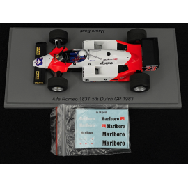 Alfa Romeo 318i n °3 5. GP Niederlande 1988 1/43 Spark S8805