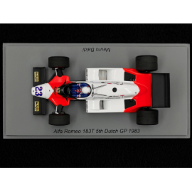 Alfa Romeo 318i n °3 5. GP Niederlande 1988 1/43 Spark S8805