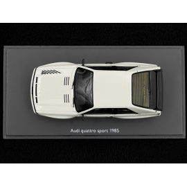 Audi Sport Quattro 1985 Alpinweiß 1:43 Schuco 43U00099