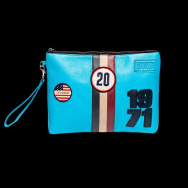 Steve McQueen Damen-Set – Jacke Jutta + Clutch Jim 6 Nordisch Blau – 27674-0611 / 27660-0611