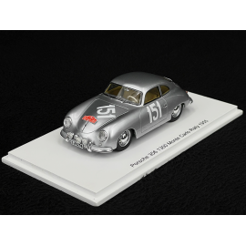 Porsche 356 1300 N°151 Rallye Monte Carlo 1955 1/43 Spark S6135