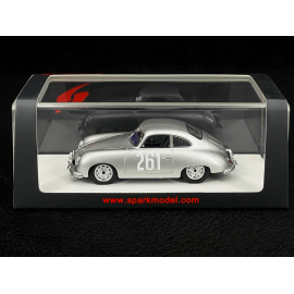 Porsche 356 1300 N°261 Rallye Monte Carlo 1955 1/43 Spark S6139
