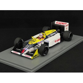 Nigel Mansell Williams FW11B Honda n°5 Winner British GP 1987 1:18 Spark 18S740