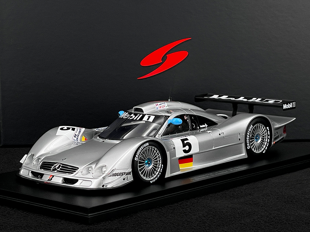 1/18 スパーク メルセデス CLK LM 1999 Spark Mercedes-Benz CLK LM #1 AMG-Mercedes Suzuka 1000KM 1998 Winner 1