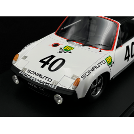 Porsche 914/6 n°40 6th 24h Le Mans 1970 1:18 Spark 18S854