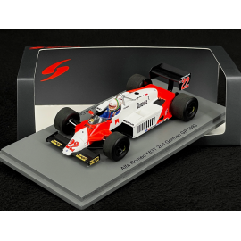 Alfa Romeo 183T F1 V8 Turbo N °22 2d GP Deutschland 1988 1/43 Spark S8804