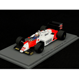 Alfa Romeo 183T F1 V8 Turbo N °22 2d GP Deutschland 1988 1/43 Spark S8804