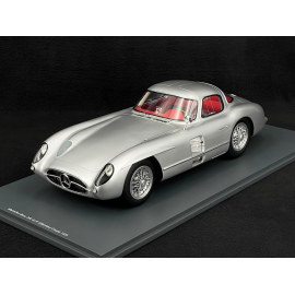 Mercedes-Benz 300 SLR Uhlenhaut Coupé 1955 Silber Metallic 1:12 Schuco 450052700