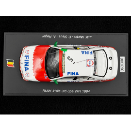 BMW 318i N °5 3. 24H Spa 1994 Grau 1/43 Spark SB677