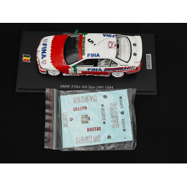 BMW 318i N °5 3. 24H Spa 1994 Grau 1/43 Spark SB677