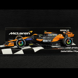 Lando Norris McLaren MCL38 n°4 Sieger GP Miami 2024 1:43 Minichamps 537244404