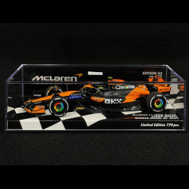 Lando Norris McLaren MCL38 n°4 Sieger GP Miami 2024 1:43 Minichamps 537244404