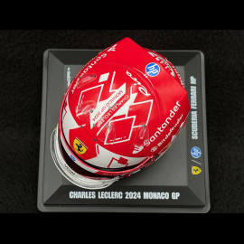 Ferrari Helmet n°16 Charles Leclerc Special Edition Winner Monaco GP - LSHEL001