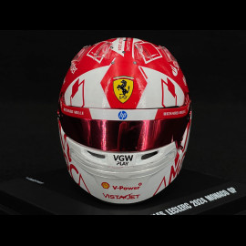 Ferrari Helmet n°16 Charles Leclerc Special Edition Winner Monaco GP - LSHEL001