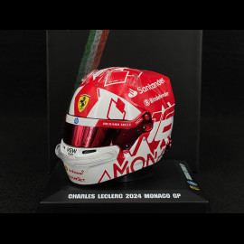 Ferrari Helmet n°16 Charles Leclerc Special Edition Winner Monaco GP - LSHEL001