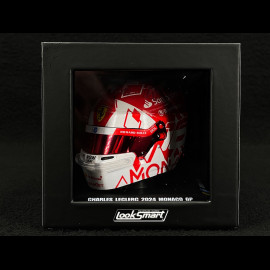 Ferrari Helmet n°16 Charles Leclerc Special Edition Winner Monaco GP - LSHEL001