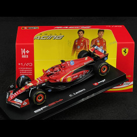 Charles Leclerc Ferrari SF-24 n°16 Sieger GP Monaco 2024 1:43 Bburago 36843L
