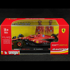 Charles Leclerc Ferrari SF-24 n°16 Sieger GP Monaco 2024 1:43 Bburago 36843L