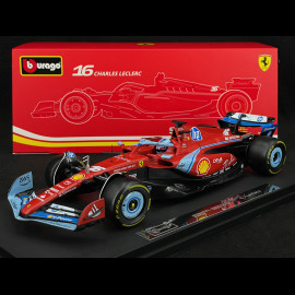 Charles Leclerc Ferrari SF-24 n°16 3. GP Miami 2024 1:18 Bburago 16821-1