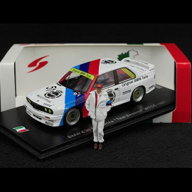 BMW M3 E30 n°51 WTCC Monza Test 1987 Figur Niki Lauda 1:43 Spark SI020