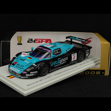 Maserati MC12 GT1 n°9 Winner 24h Spa 2005 1:43 Spark 43SPA2005