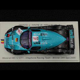 Maserati MC12 GT1 n°9 Sieger 24h Spa 2005 1:43 Spark 43SPA2005
