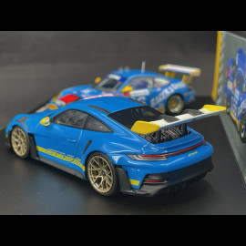 Set Porsche 911 GT3 RS Type 992 2023 / Porsche 911 GT3 RS Type 996 n° 66 Sieger Daytona 2003 1/43 Minichamps WAP0205120SGT3
