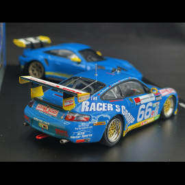 Set Porsche 911 GT3 RS Type 992 2023 / Porsche 911 GT3 RS Type 996 n° 66 Winner Daytona 2003 1/43 Minichamps WAP0205120SGT3