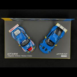 Set Porsche 911 GT3 RS Type 992 2023 / Porsche 911 GT3 RS Type 996 n° 66 Sieger Daytona 2003 1/43 Minichamps WAP0205120SGT3