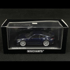 Porsche 911 GT3 Typ 992 2021 Enzianblau Metallic 1/43 Minichamps 410069208